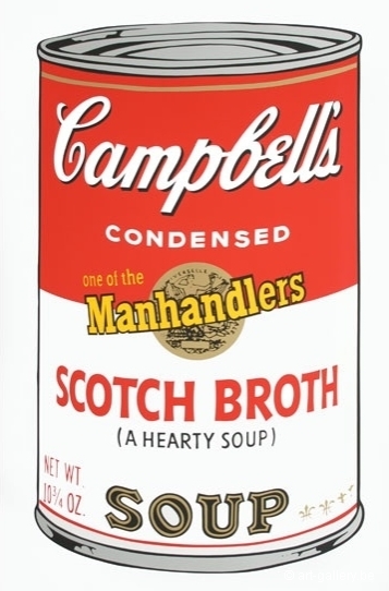 WARHOL Andy - Campbells soup - Scotch broth