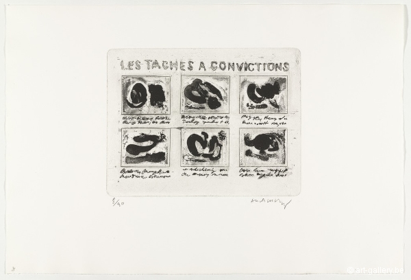 ALECHINSKY Pierre - Les taches  convictions