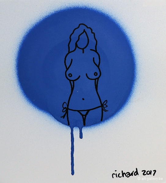 SCOTT Richard - Spray spot blue