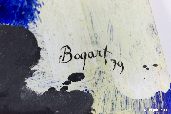 BOGART Bram - Blue, blanc et noir