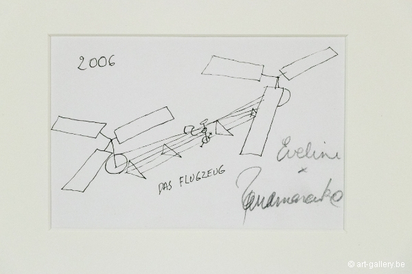 PANAMARENKO - Das flugzeug (tekening)